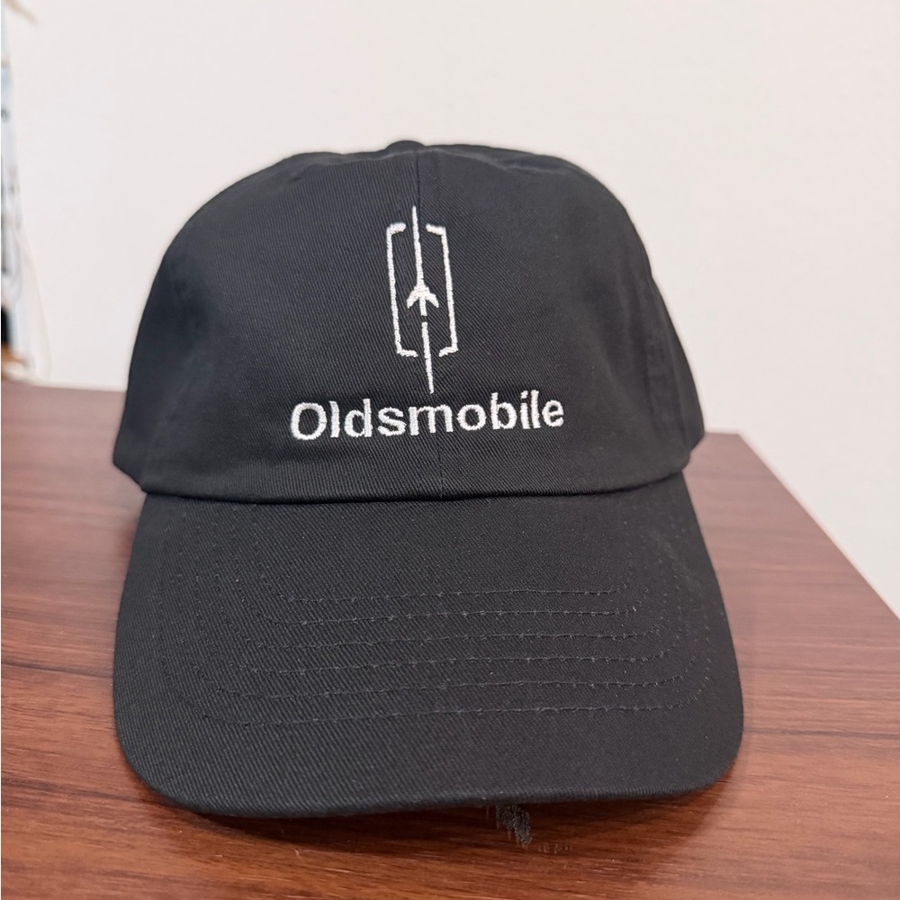 Oldsmobile Black StrapBack hat